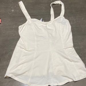 White Express Tank Top